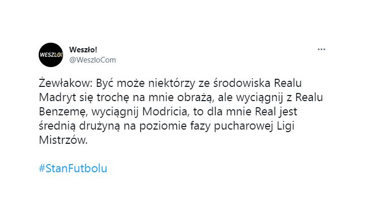 Tak Żewłakow PODSUMOWAŁ Real Madryt... :D